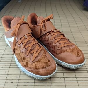 Nike Zoom Live RARE Burnt Orange Athletic Basketball Sneakers Men 15. 902590-802